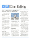 CPA Client Bulletin, January 1990