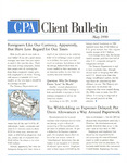 CPA Client Bulletin, May 1990 by American Institute of Certified Public Accountants (AICPA)