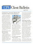 CPA Client Bulletin, April 1991