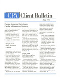 CPA Client Bulletin, May 1991