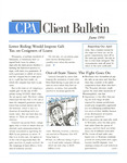 CPA Client Bulletin, June 1991