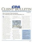 CPA Client Bulletin, October 1992