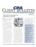 CPA Client Bulletin, August 1993
