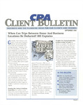 CPA Client Bulletin, September 1994