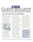 CPA Client Bulletin, December 1994