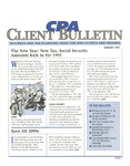 CPA Client Bulletin, January 1995 by American Institute of Certified Public Accountants (AICPA)