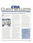 CPA Client Bulletin, March 1995 by American Institute of Certified Public Accountants (AICPA)