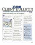 CPA Client Bulletin, June 1995 by American Institute of Certified Public Accountants (AICPA)