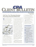 CPA Client Bulletin, August 1995 by American Institute of Certified Public Accountants (AICPA)