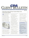 CPA Client Bulletin, April 1996 by American Institute of Certified Public Accountants (AICPA)