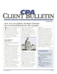 CPA Client Bulletin, October 1996