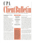 CPA Client Bulletin, May 1997