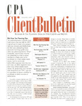 CPA Client Bulletin, August 1997