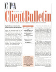 CPA Client Bulletin, December 1997