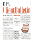 CPA Client Bulletin, May 1998