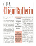 CPA Client Bulletin, September 1998