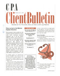 CPA Client Bulletin, February 1999