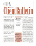 CPA Client Bulletin, March 1999