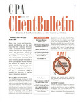 CPA Client Bulletin, April 1999