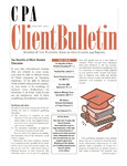 CPA Client Bulletin, January 2001