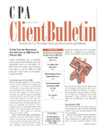 CPA Client Bulletin, March 2001