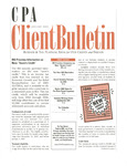 CPA Client Bulletin, January 2002