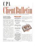 CPA Client Bulletin, February 2002 by American Institute of Certified Public Accountants (AICPA)