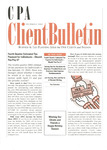 CPA Client Bulletin, December 2002 by American Institute of Certified Public Accountants (AICPA)