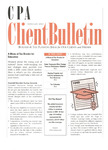 CPA Client Bulletin, February 2003 by American Institute of Certified Public Accountants (AICPA)