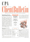 CPA Client Bulletin, March 2003