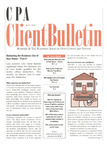 CPA Client Bulletin, May 2003