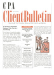 CPA Client Bulletin, June 2003 by American Institute of Certified Public Accountants (AICPA)