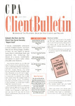 CPA Client Bulletin, July 2003