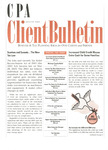 CPA Client Bulletin, August 2003 by American Institute of Certified Public Accountants (AICPA)
