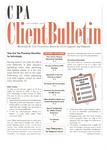 CPA Client Bulletin, November 2003 by American Institute of Certified Public Accountants (AICPA)