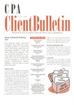 CPA Client Bulletin, August 2004