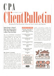 CPA Client Bulletin, November 2004 by American Institute of Certified Public Accountants (AICPA)