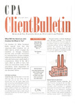 CPA Client Bulletin, January 2005 by American Institute of Certified Public Accountants (AICPA)