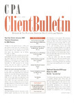 CPA Client Bulletin, April 2005