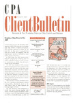 CPA Client Bulletin, August 2005 by American Institute of Certified Public Accountants (AICPA)