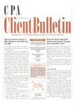 CPA Client Bulletin, December 2005 by American Institute of Certified Public Accountants (AICPA)