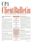 CPA Client Bulletin, March 2007