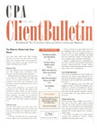 CPA Client Bulletin, July 2007 by American Institute of Certified Public Accountants (AICPA)