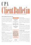 CPA Client Bulletin, October 2007