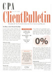 CPA Client Bulletin, January 2008 by American Institute of Certified Public Accountants (AICPA)