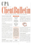 CPA Client Bulletin, March 2008 by American Institute of Certified Public Accountants (AICPA)
