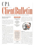 CPA Client Bulletin, June 2008 by American Institute of Certified Public Accountants (AICPA)