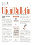 CPA Client Bulletin, September 2008 by American Institute of Certified Public Accountants (AICPA)