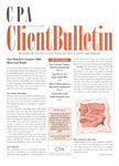 CPA Client Bulletin, October 2008 by American Institute of Certified Public Accountants (AICPA)