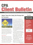 CPA Client Bulletin, May 2010 by American Institute of Certified Public Accountants (AICPA)
